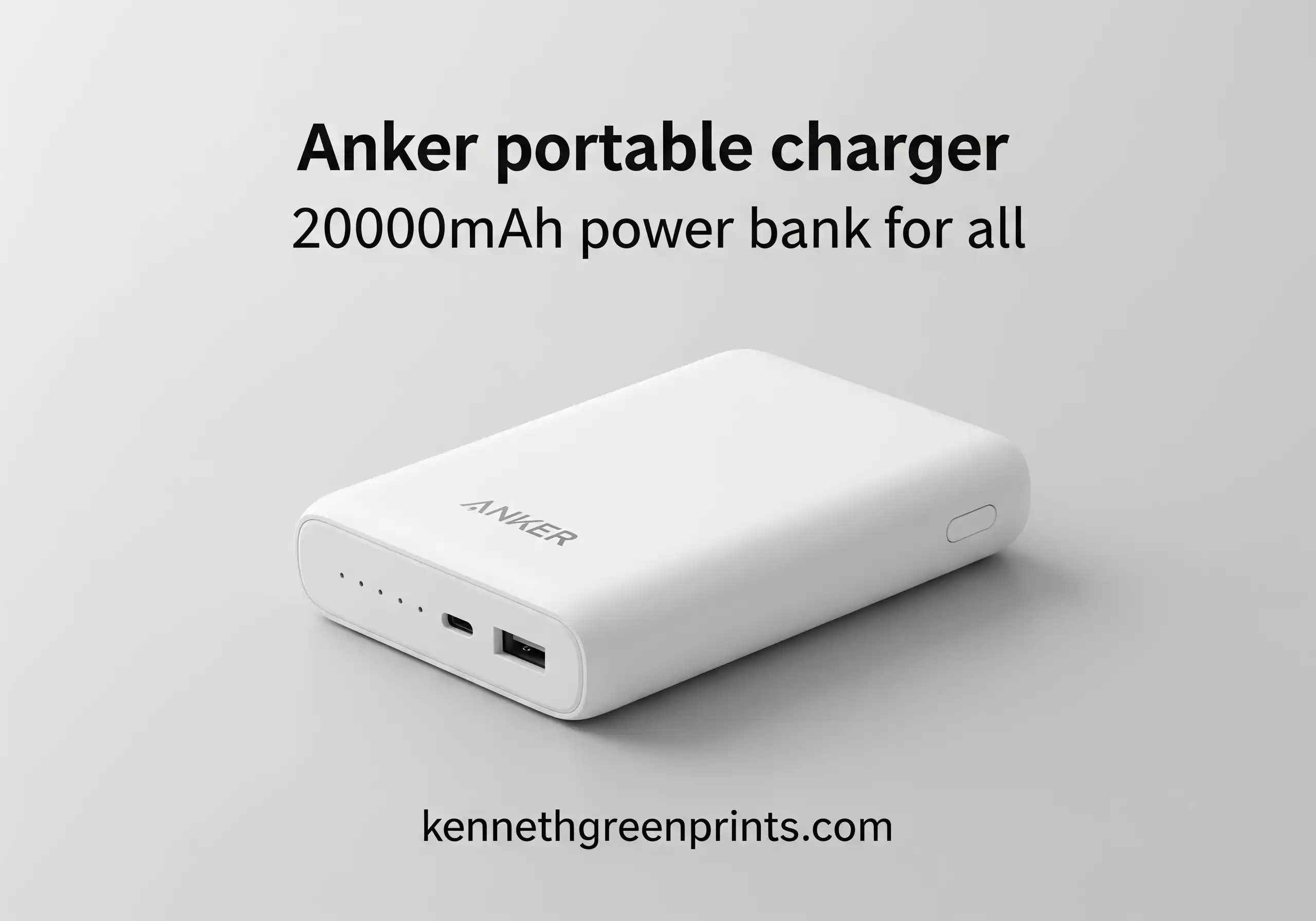 Anker portable charger 20000mAh power bank for all