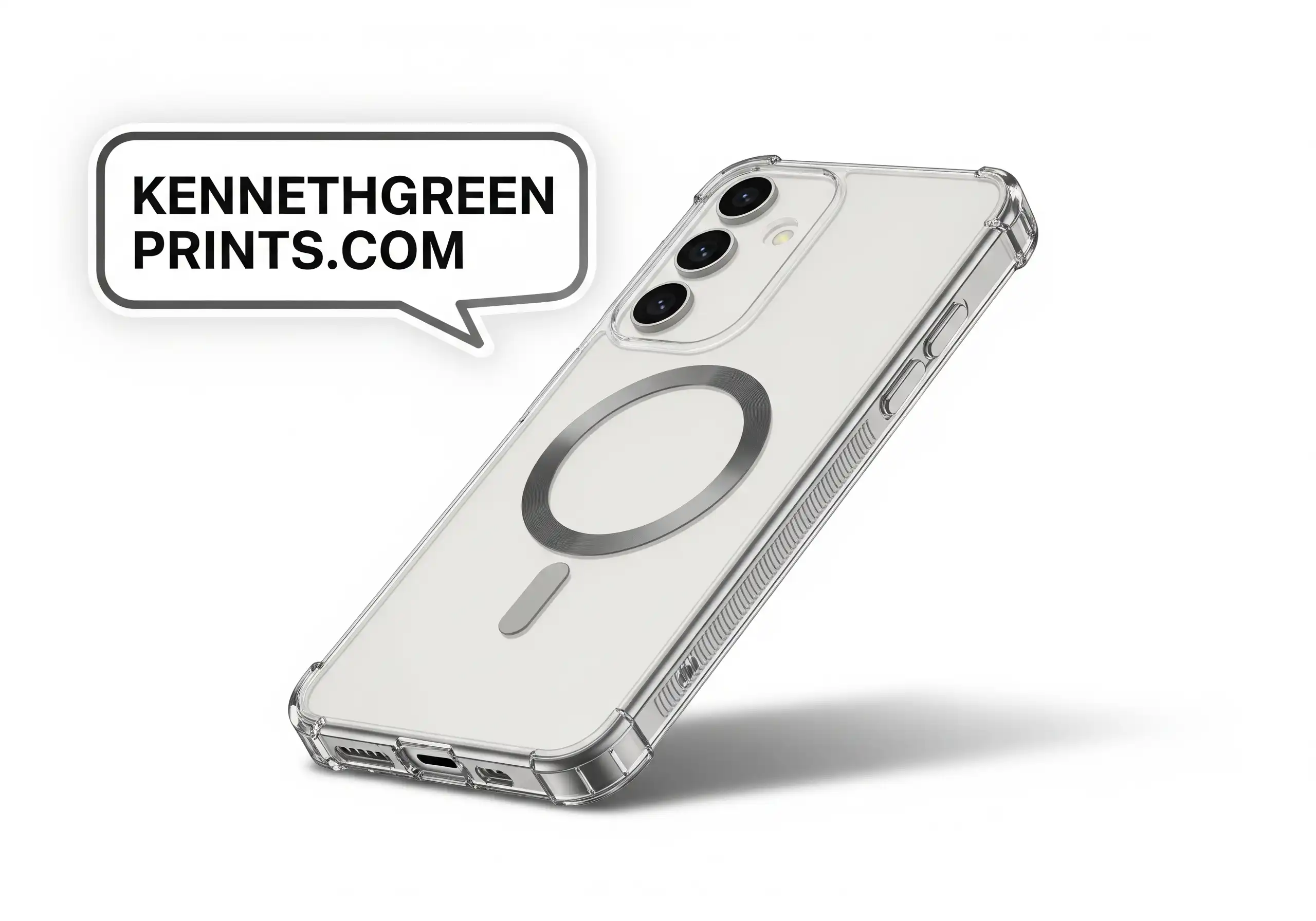 Best Phone Case for S25 Plus Samsung Clear MagSafe Protection