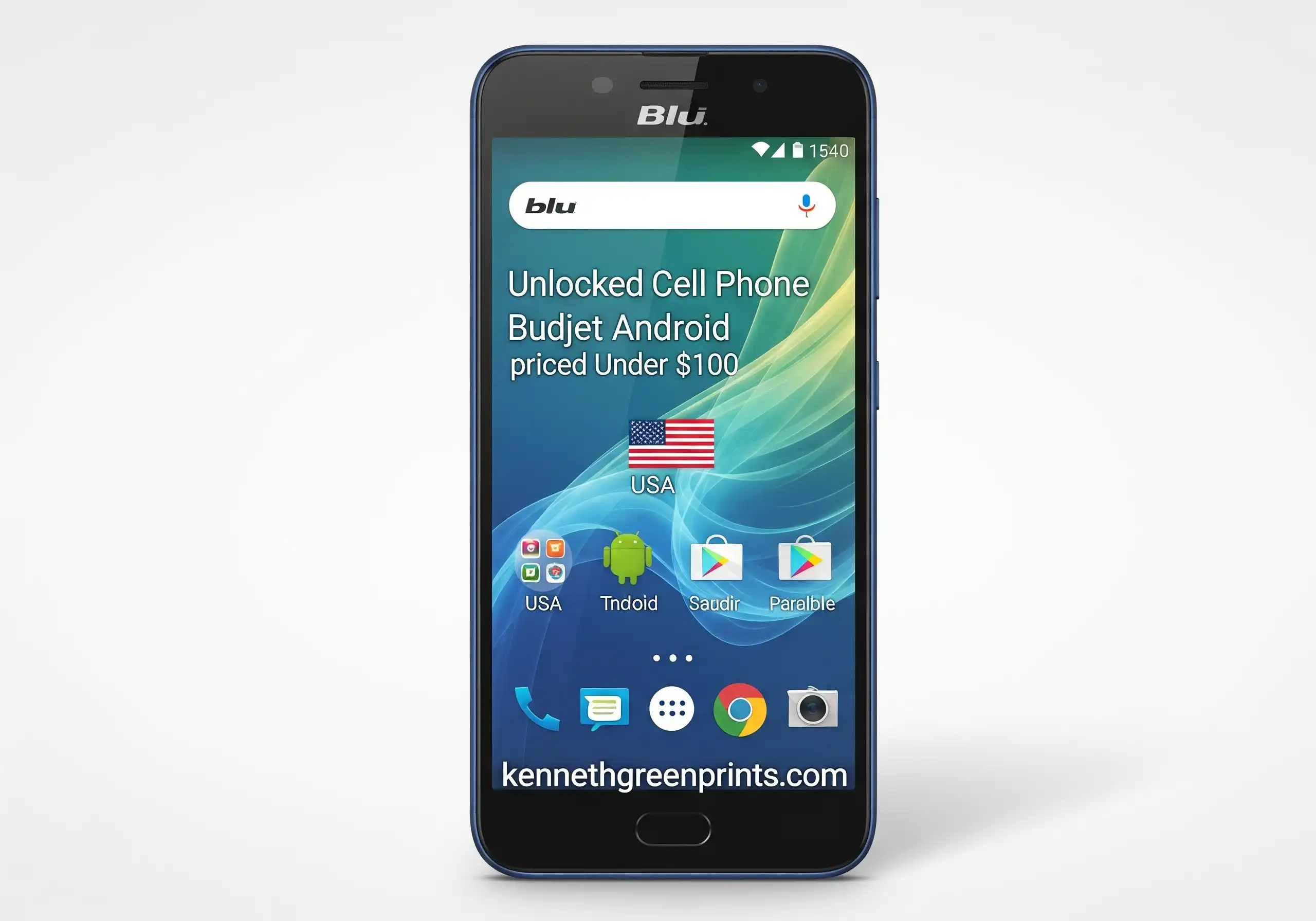 Blu Cell Phone Unlocked Budget Android Under $100 USA Compatible