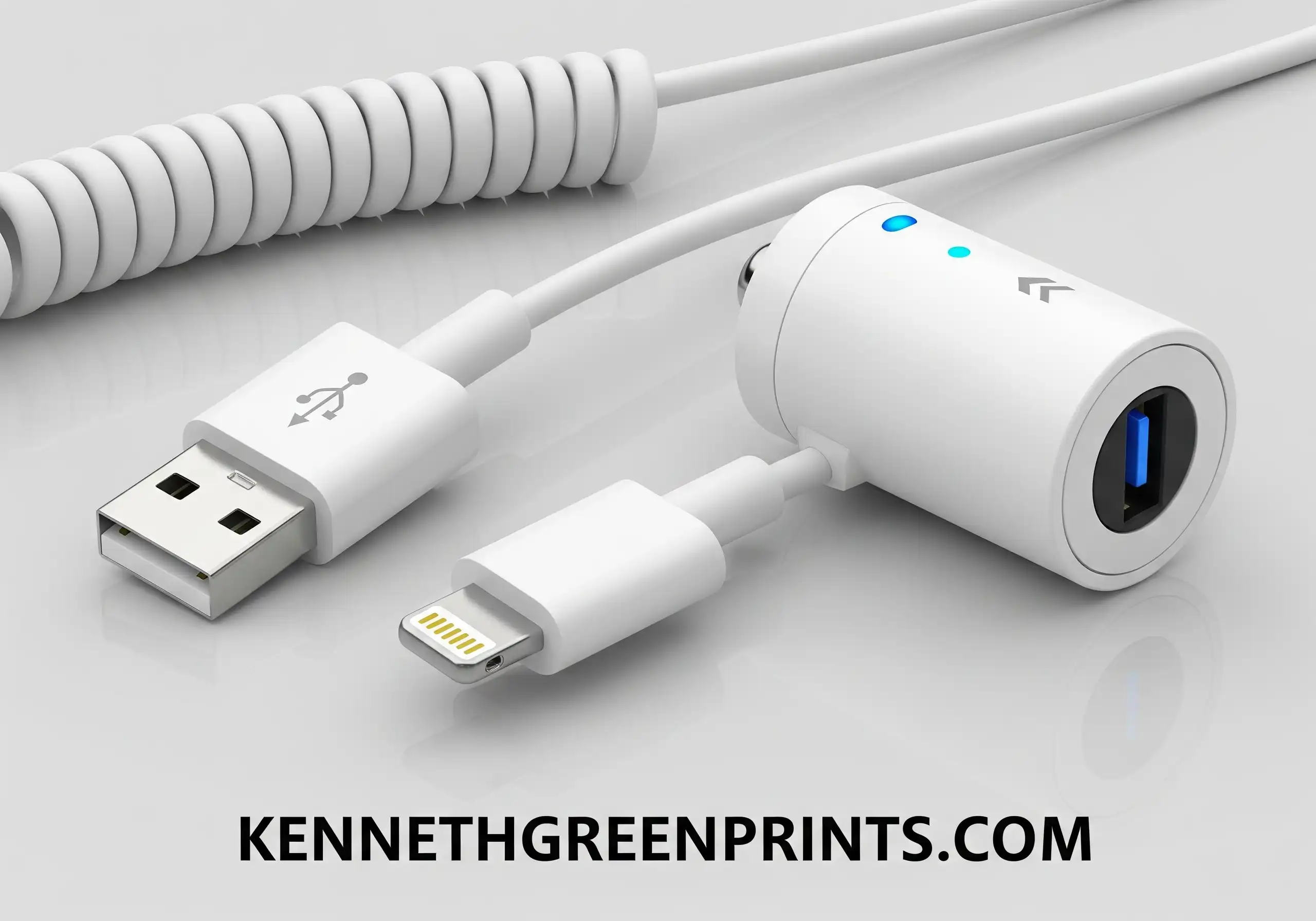 Car Phone Charger for iPhone 6 Fast USB Lightning Cable Adapter