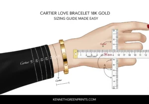 Cartier Love Bracelet 18k Gold Sizing Guide Made Easy