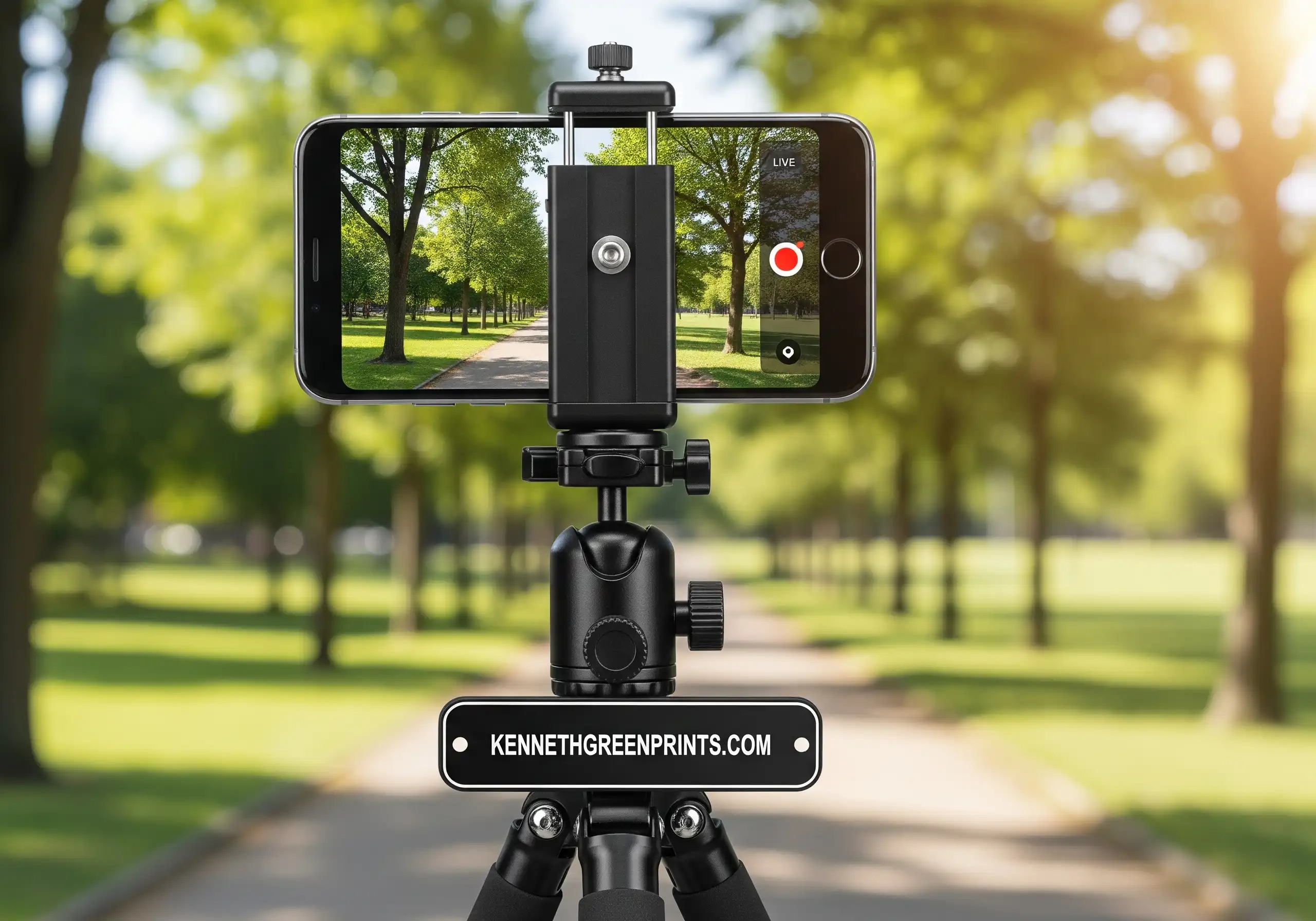 Cell Phone Camera Holder Tripod Mount Video Recording Adjustable for Ultimate Stability