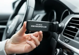 Clip and Go Phone Holder Belt Clip Magnetic Quick Release Car