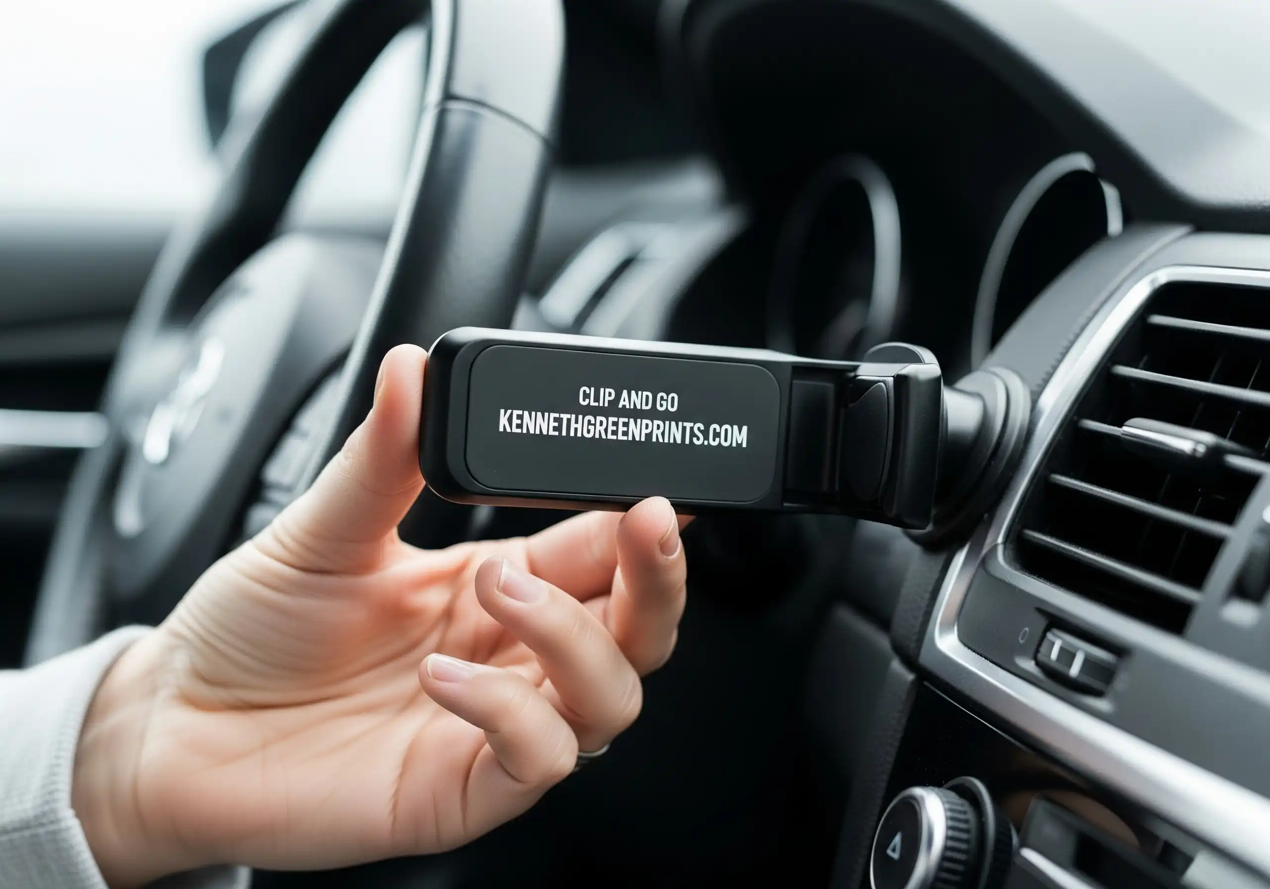 Clip and Go Phone Holder Belt Clip Magnetic Quick Release Car