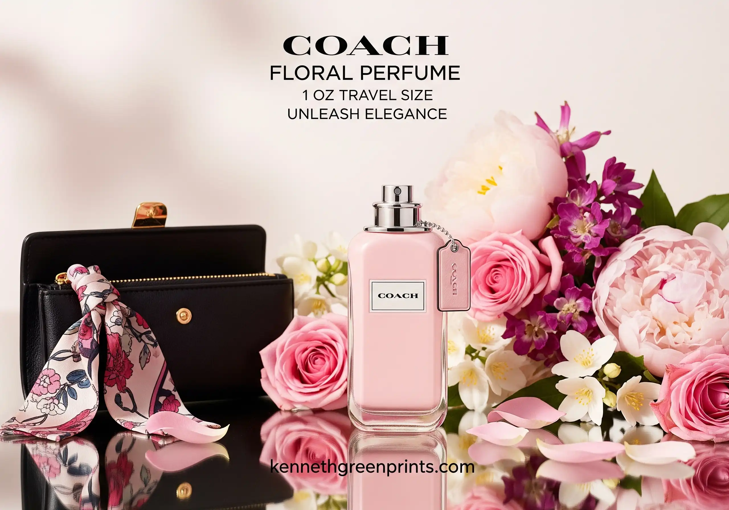 Coach Floral Perfume 1 Oz Travel Size Unleash Elegance