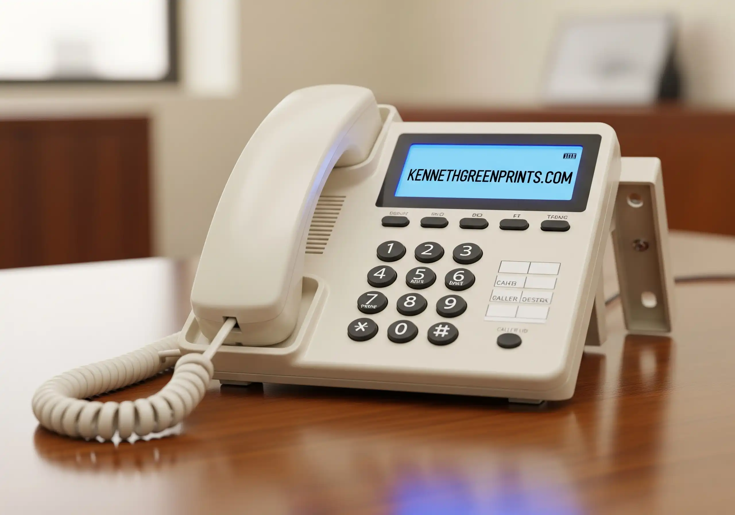 Corded Phones with Caller ID Landline Big Display Wall Desk
