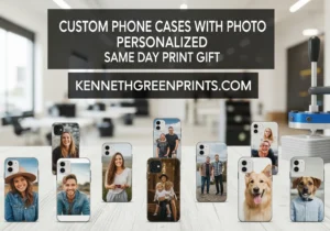 Custom Phone Cases with Photo Personalized Same Day Print Gift