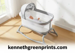 Fisher-Price Rock n Play Portable Bassinet For Comfort