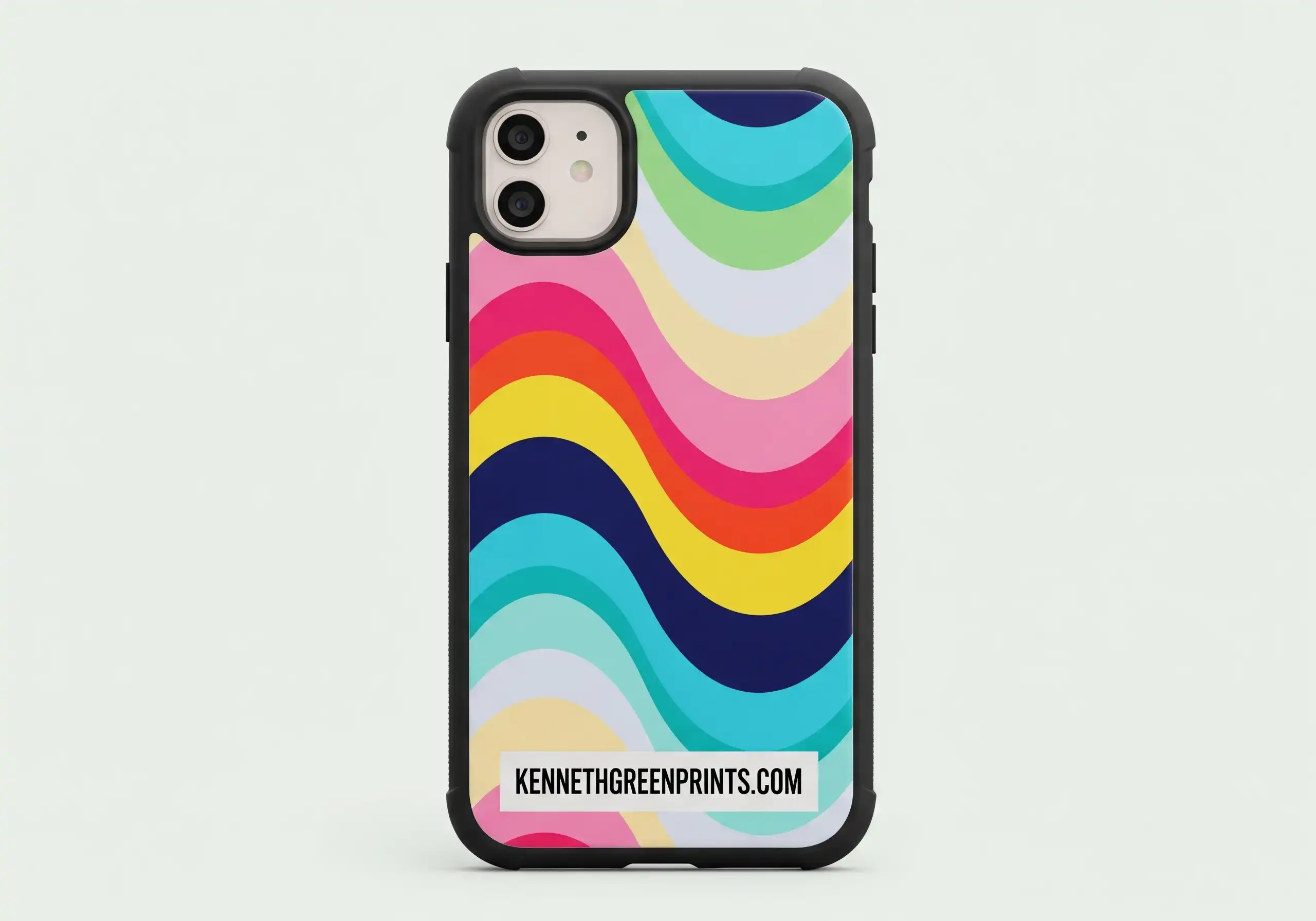 Kate Spade Wavy Phone Case Designer Colorful Slim Cute Bumper