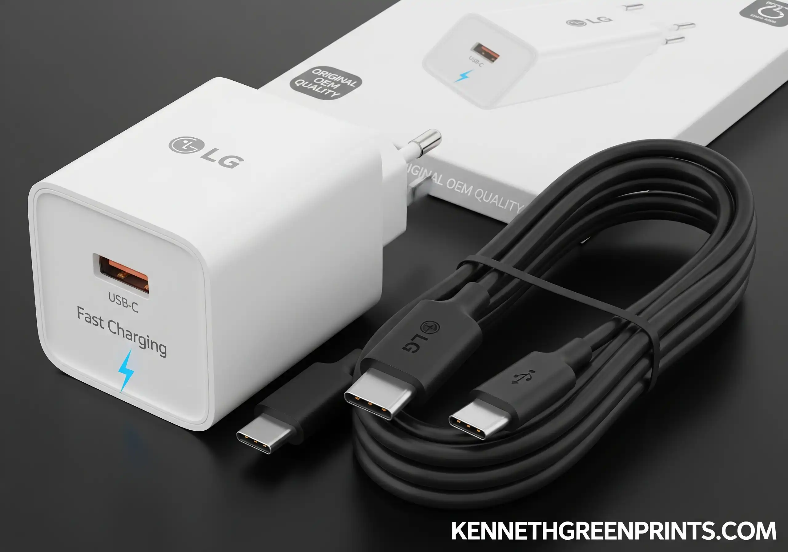 LG Phone Charger USB C Cable Fast Charging Original OEM Quality