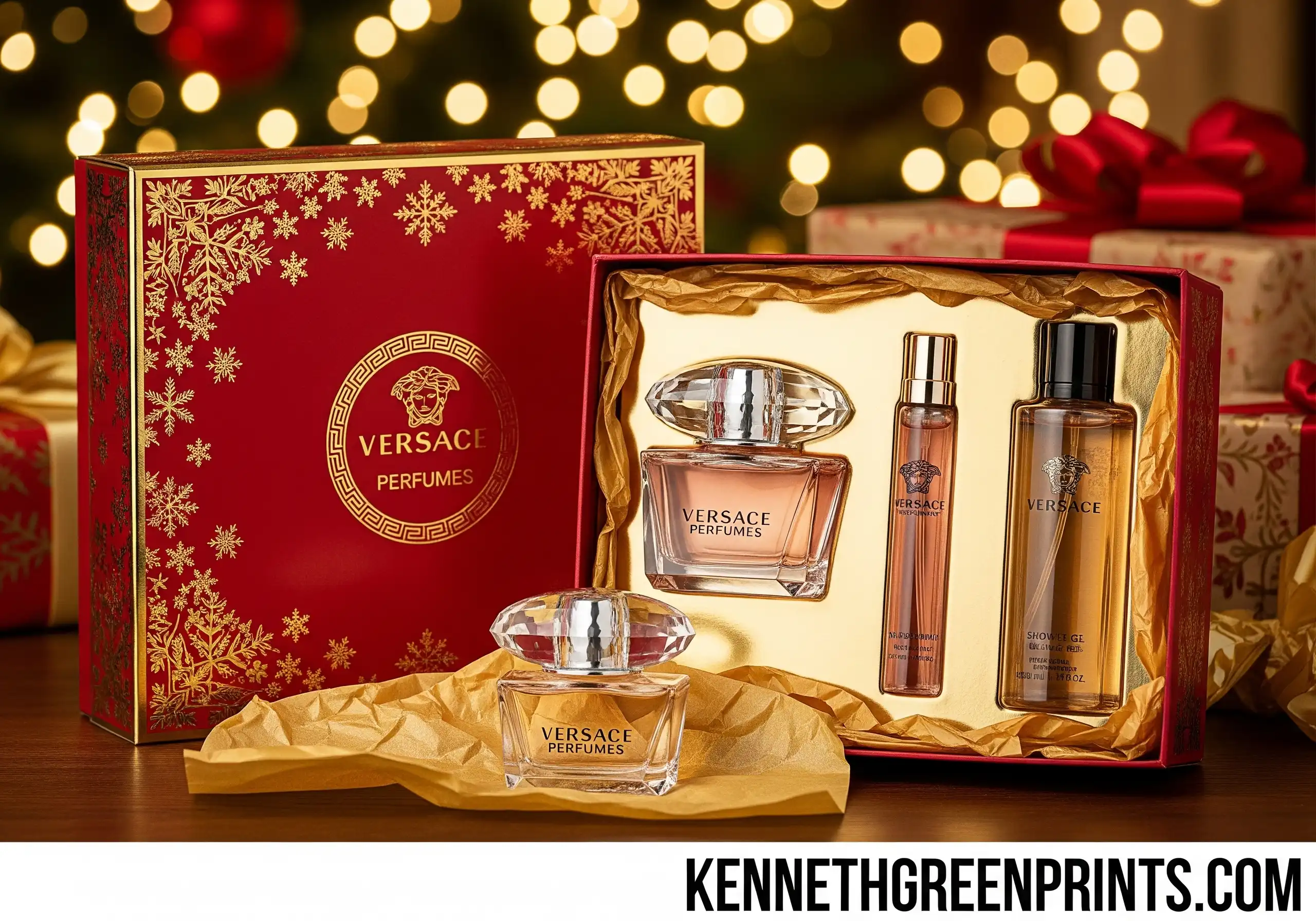 Macys Versace Perfume Gift Set Christmas Delight