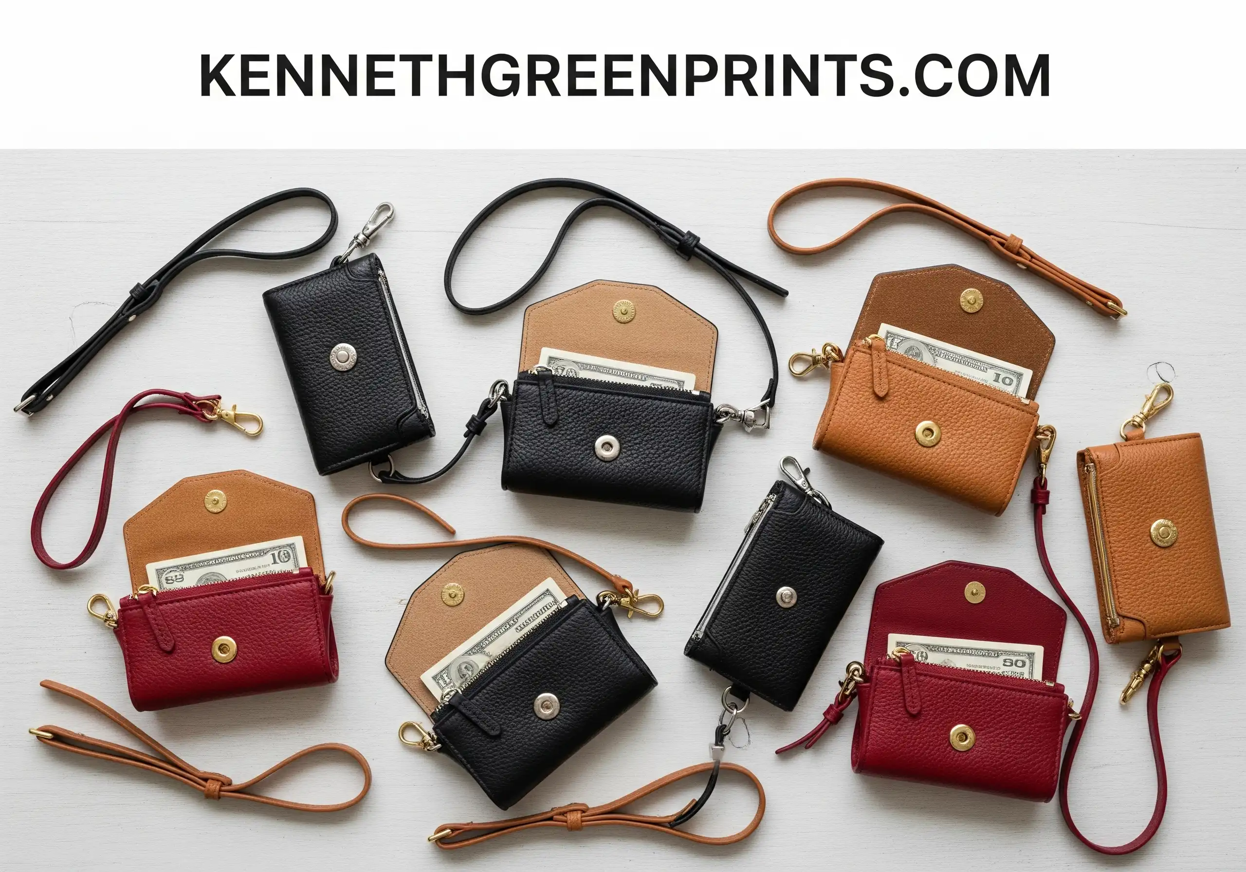 Mini Crossbody Bags for Phone Leather Wallet Strap Designer Small