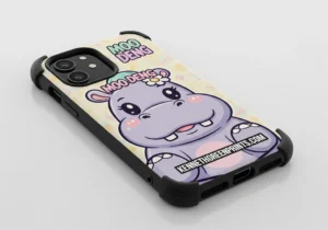 Moo Deng Phone Case Viral Hippo Cute Trending Protective Cover