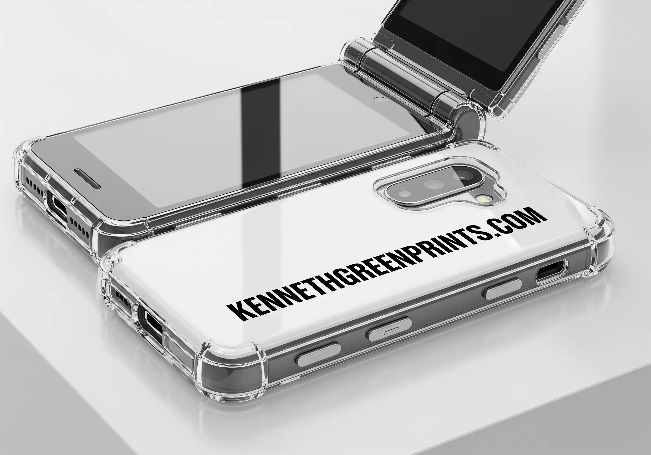 Phone Case for Razr Flip Phone Motorola Clear Hinge Protection