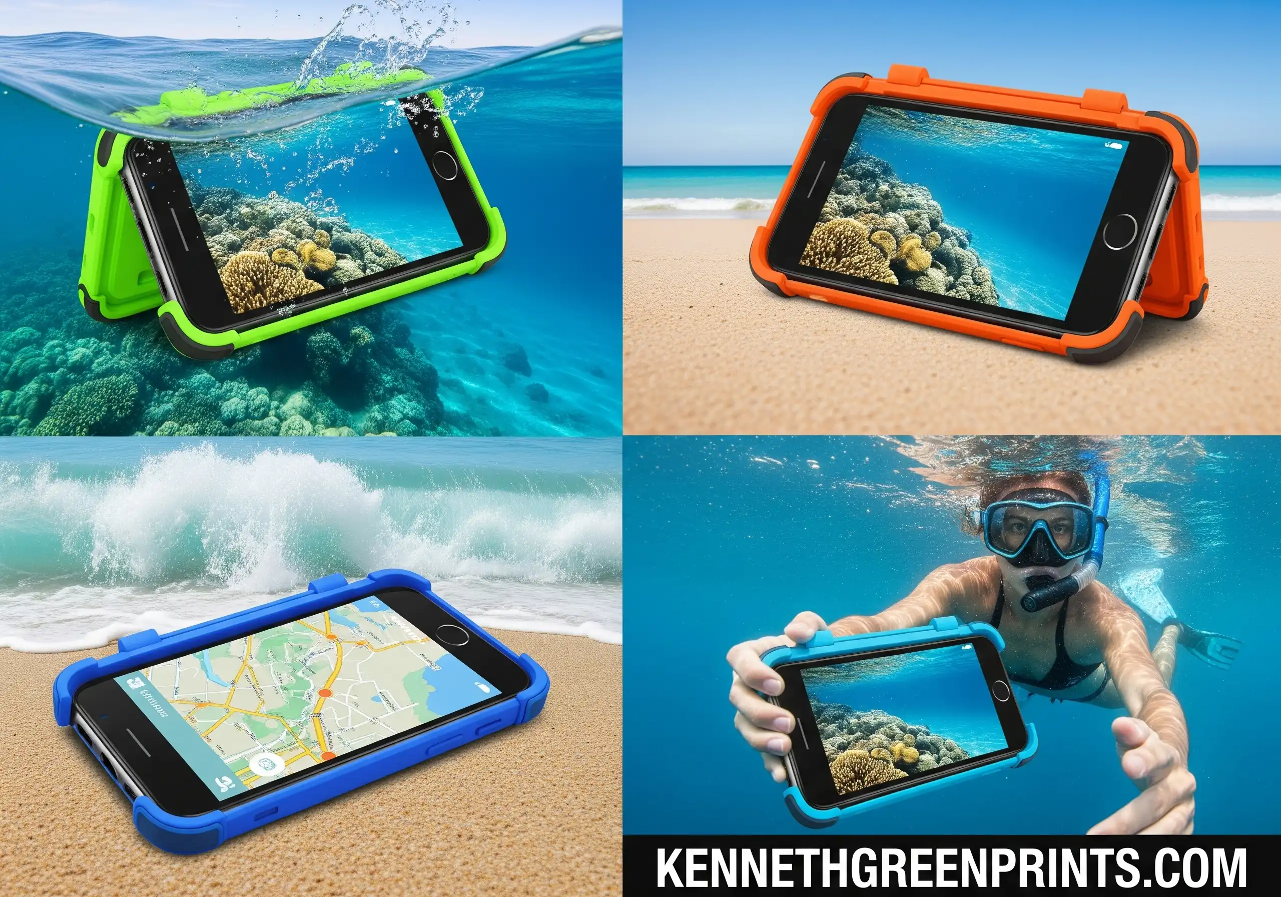 Phone Cases for Water Swimming Beach Waterproof Universal Touch