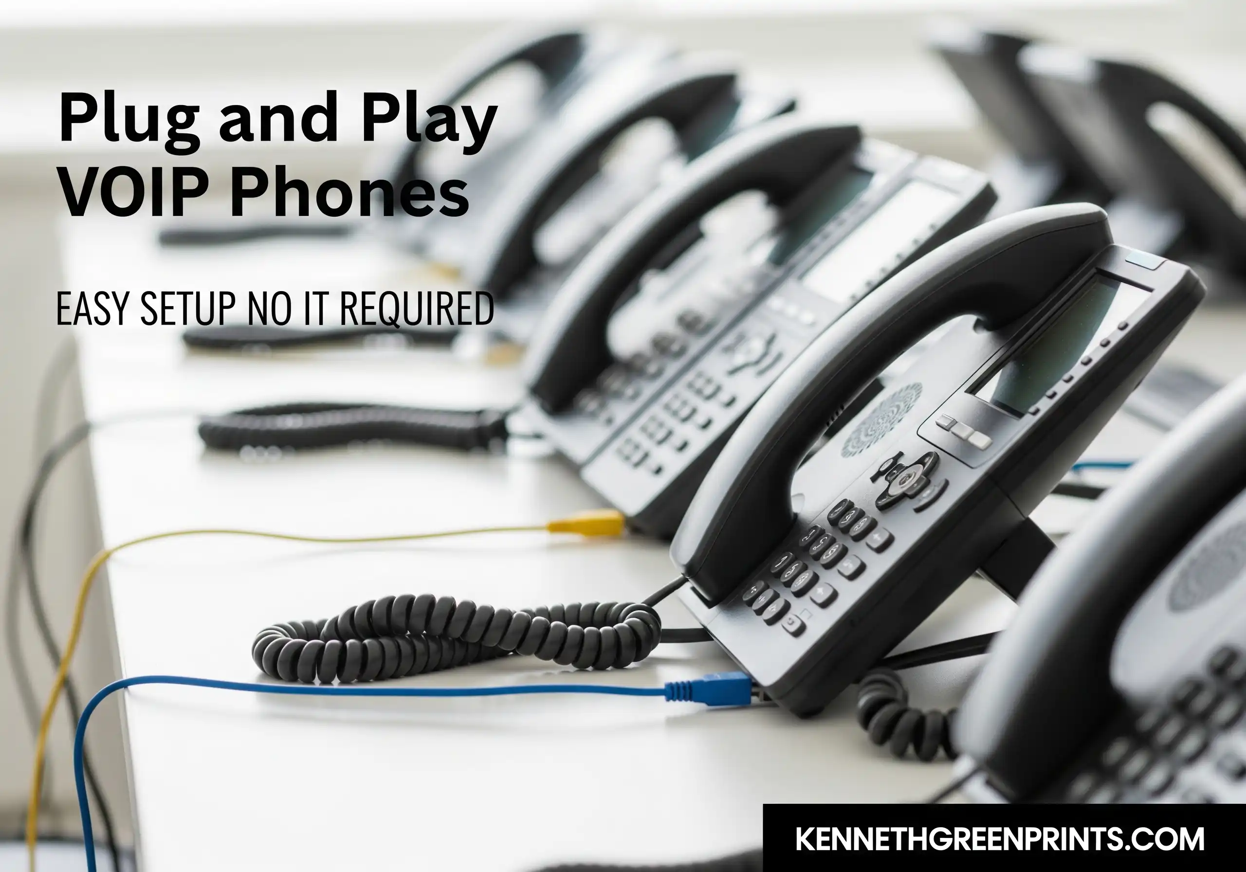 Plug and Play VoIP Phones Easy Setup No IT Required