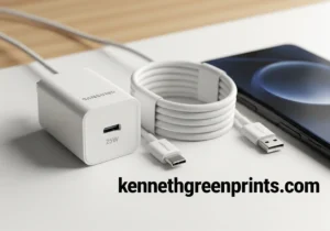 Samsung A35 5G Phone Charger Fast USB C Cable Wall Adapter 25W