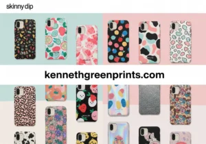 Skinny Dip Phone Case Designer Cute Trendy UK Brand Colorful Collection
