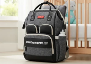 Skip Hop diaper bag backpack stylish functional