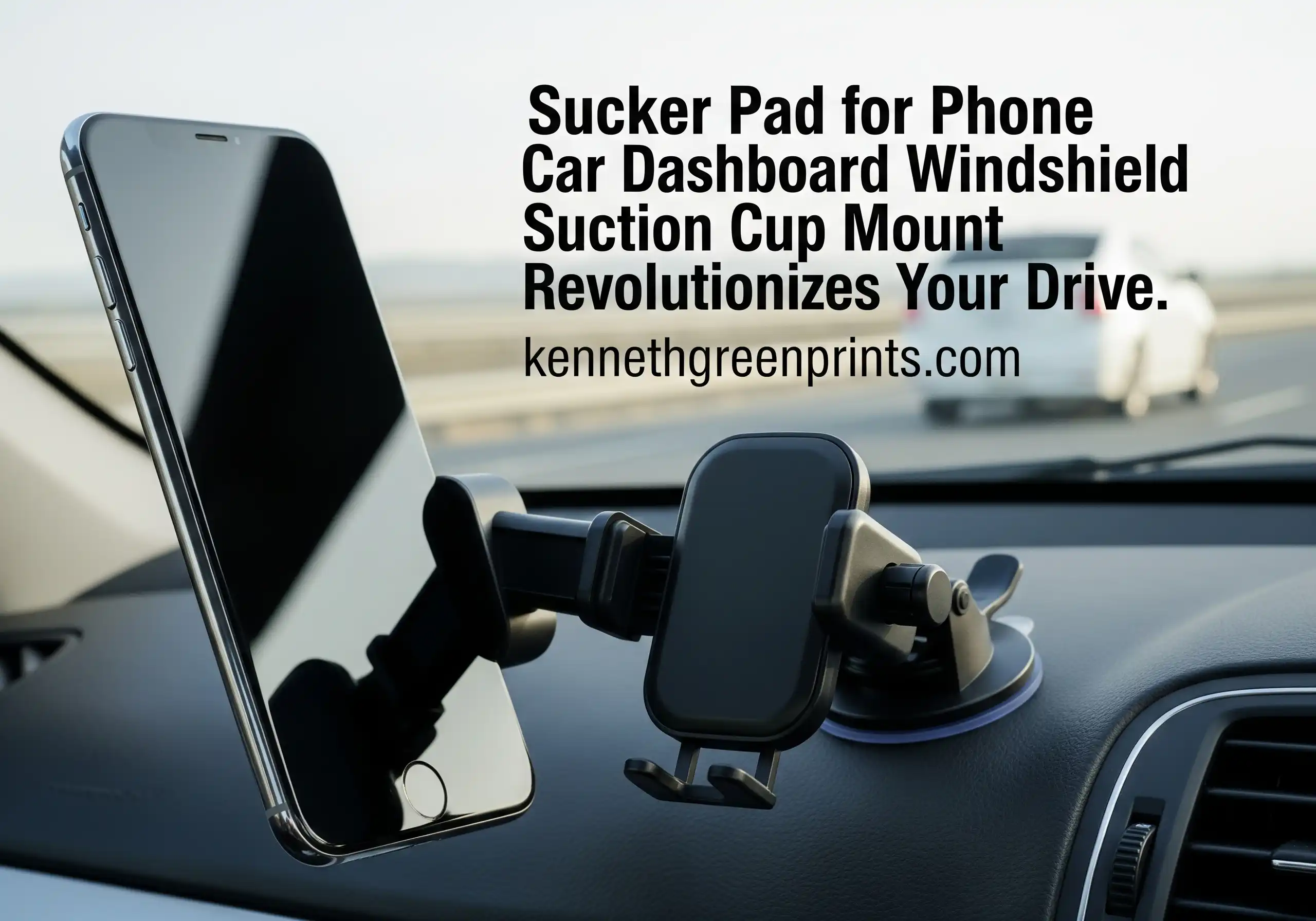 Sucker Pad for Phone Car Dashboard Windshield Suction Cup Mount Revolutionizes Your Drive