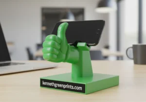Thumbs Up Phone Stand Desk Holder Fun Cute Design Gift Sturdy