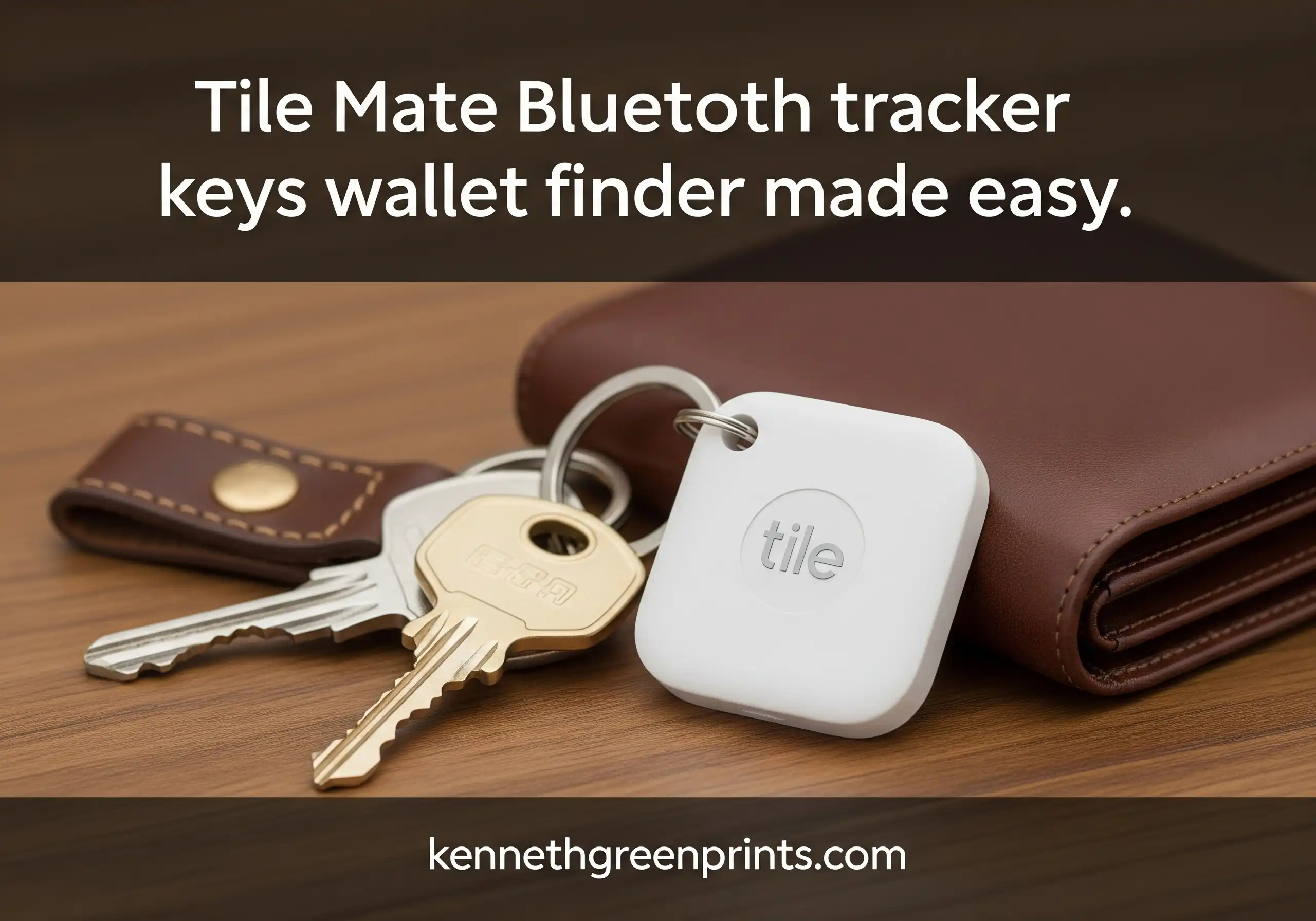 Tile Mate Bluetooth tracker keys wallet finder made easy