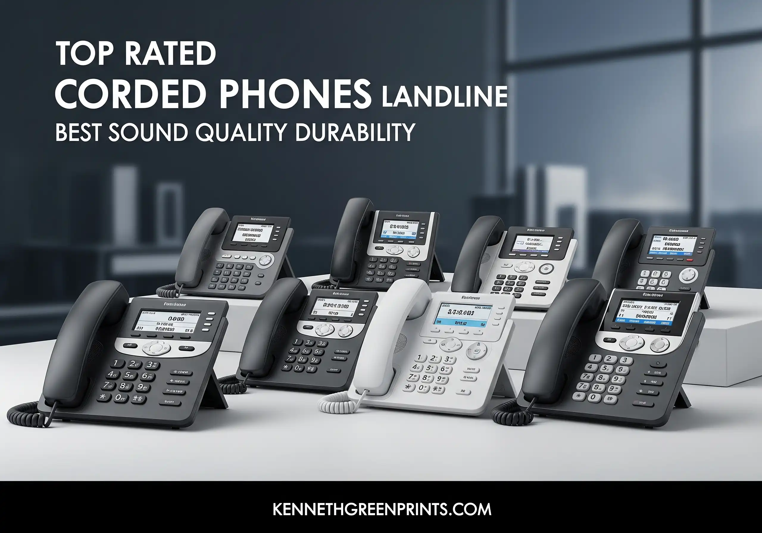 Top Rated Corded Phones Landline Best Sound Quality Durability