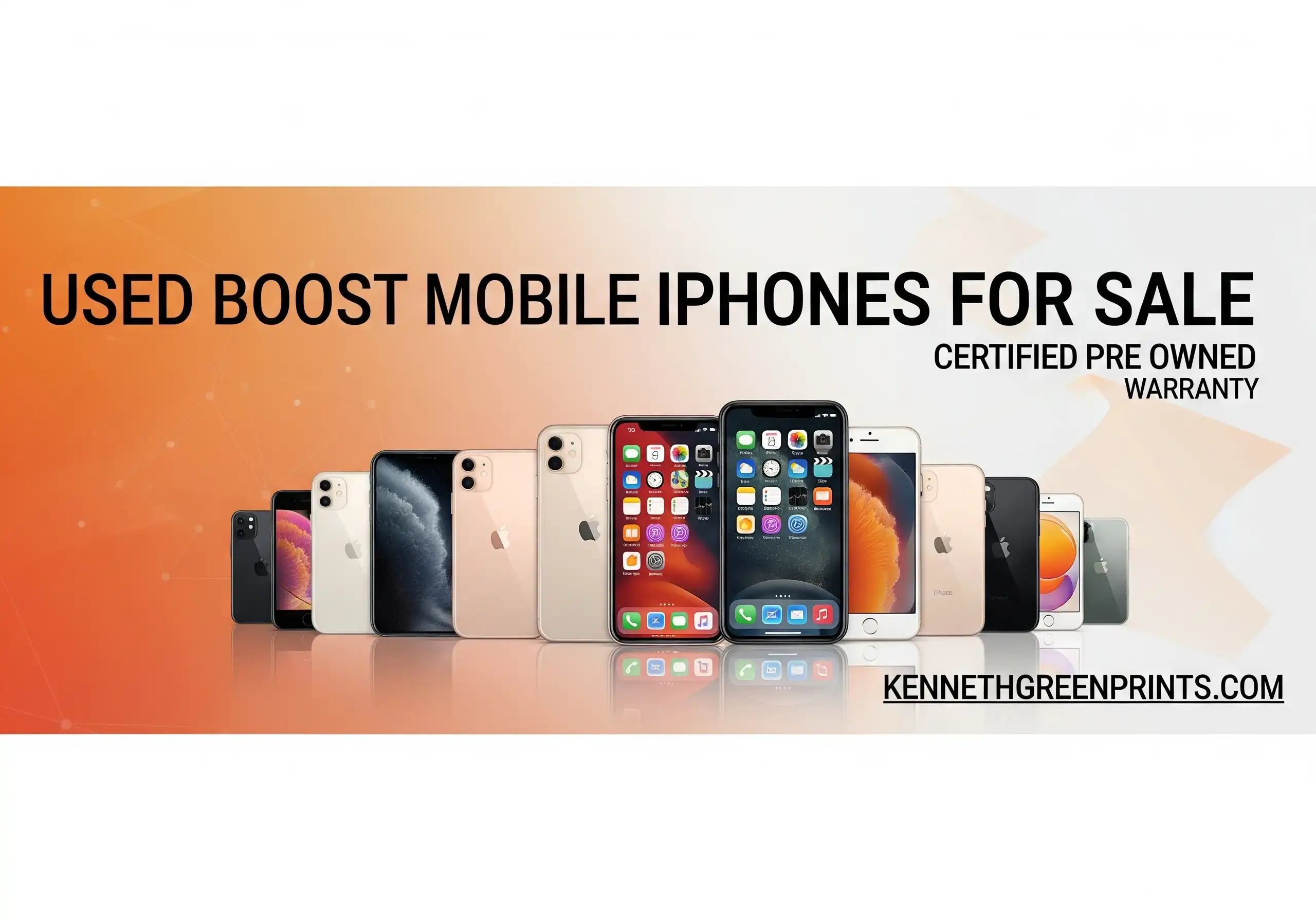 Used Boost Mobile iPhones for Sale Certified Pre Owned Warranty
