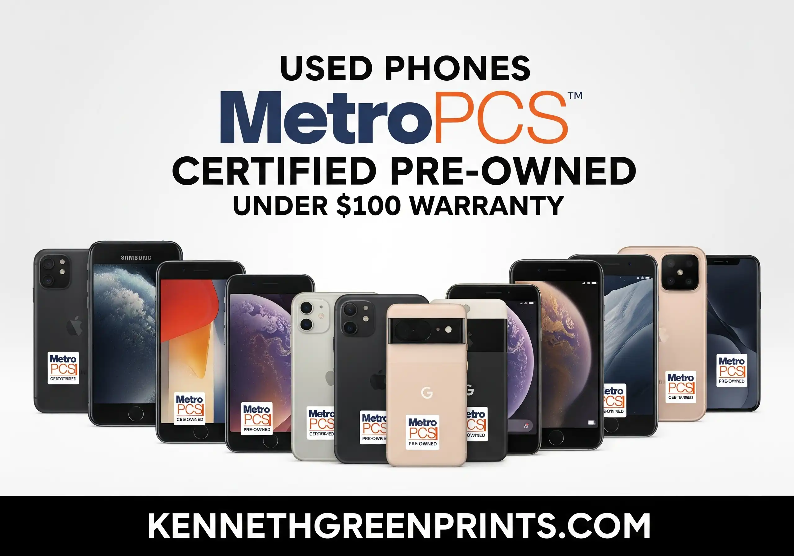 Used Phones Metro PCS Certified Pre Owned Under $100 Warranty