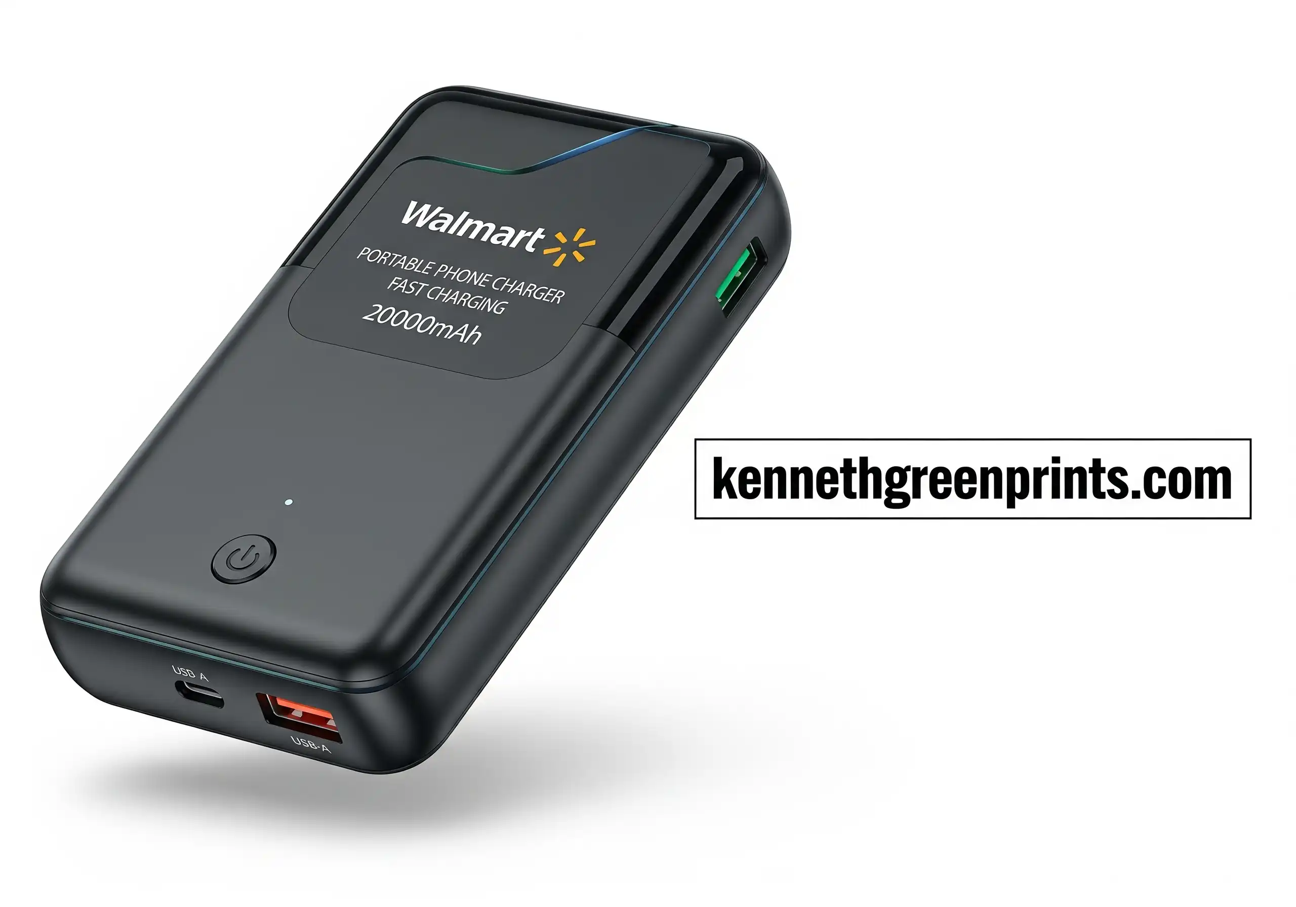 Walmart Portable Phone Charger Battery Pack Fast Charging 20000mAh