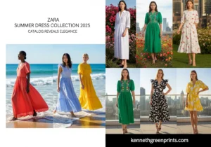 Zara Summer Dress Collection 2025 Catalog Reveals Elegance