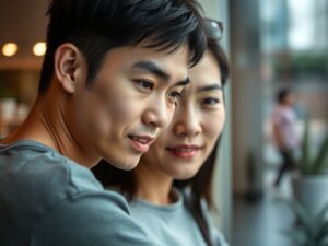 real estate window display